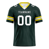 Custom Green Classic Style Personalized Authentic Football Jersey FBJ02-bd0a7007